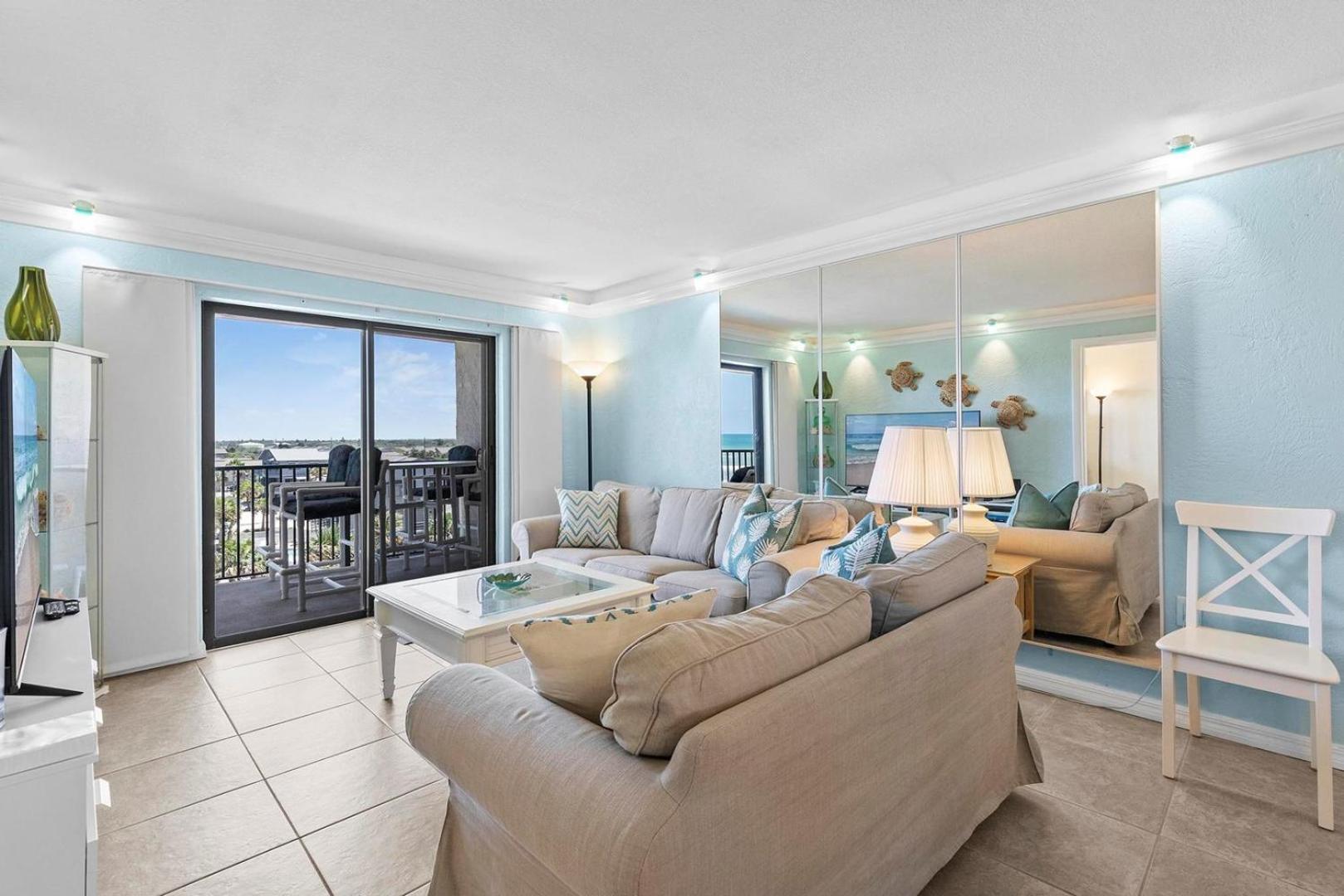 507- Ocean View 2 Bedroom Top Floor New Smyrna Beach Luaran gambar